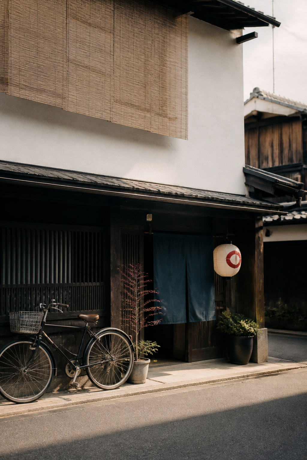 dangoo KK Tokyo headquarters neighborhood in soft morning light